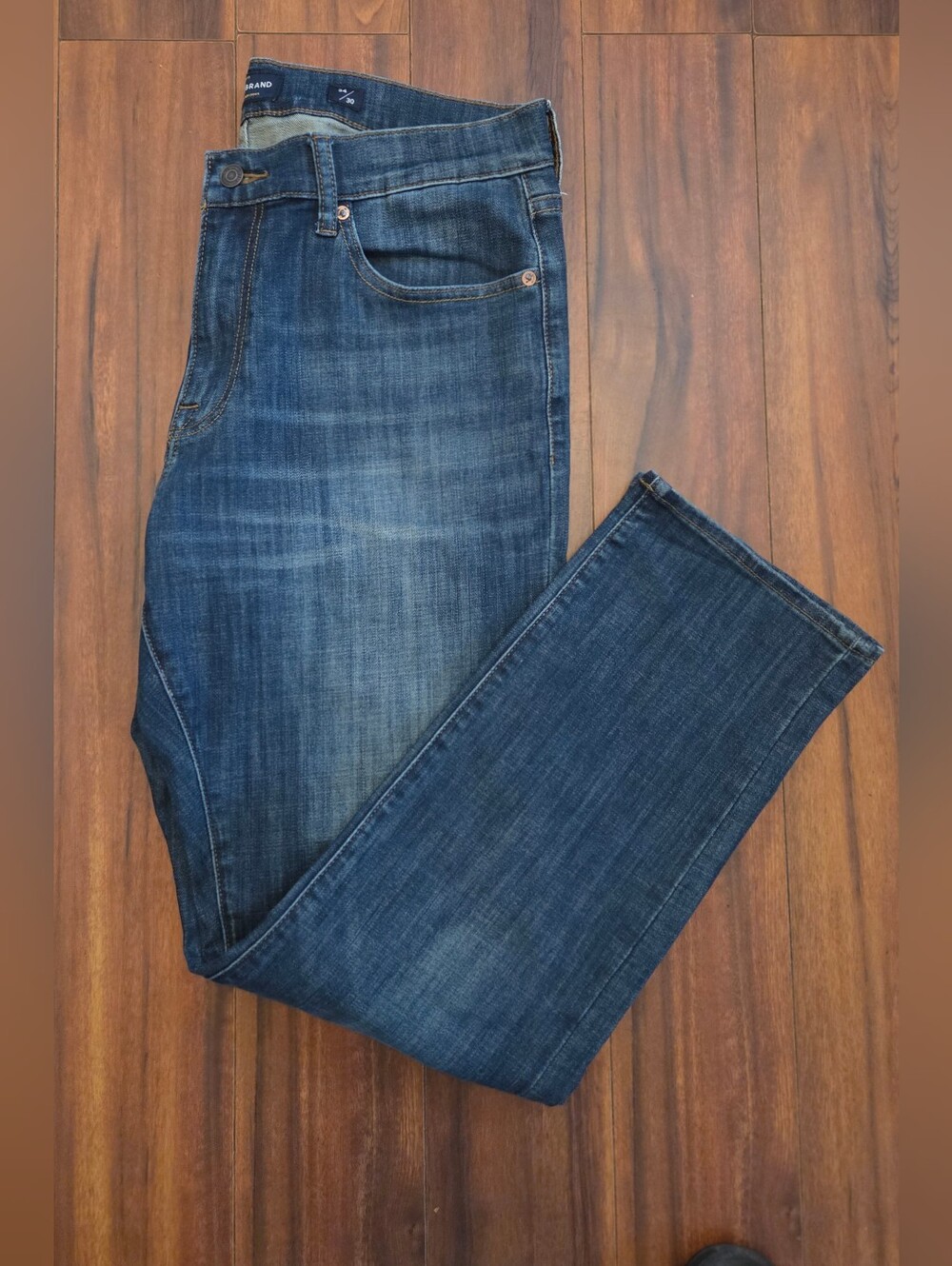 EUC Men's Lucky Brand Blue Denim Jeans 410 Athletic Slim Fit 34/30